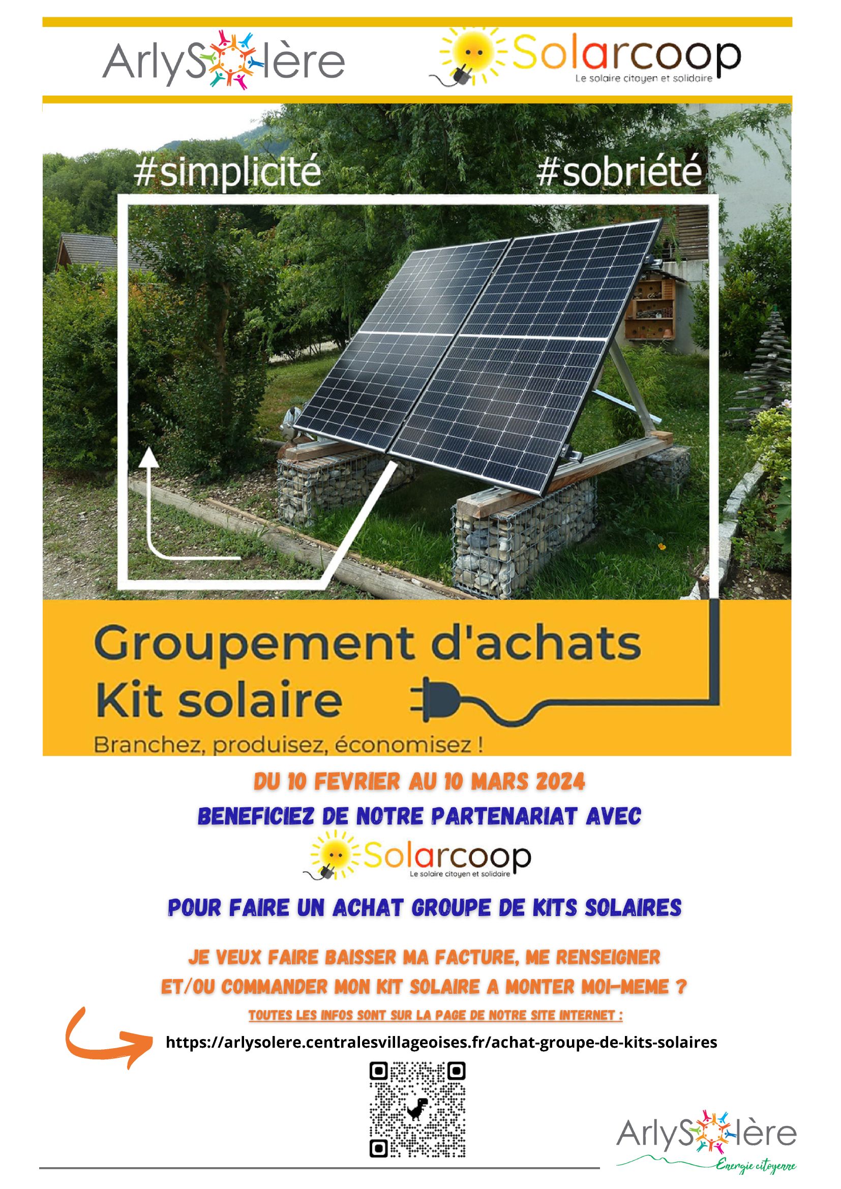 Flyer opération kits solaires