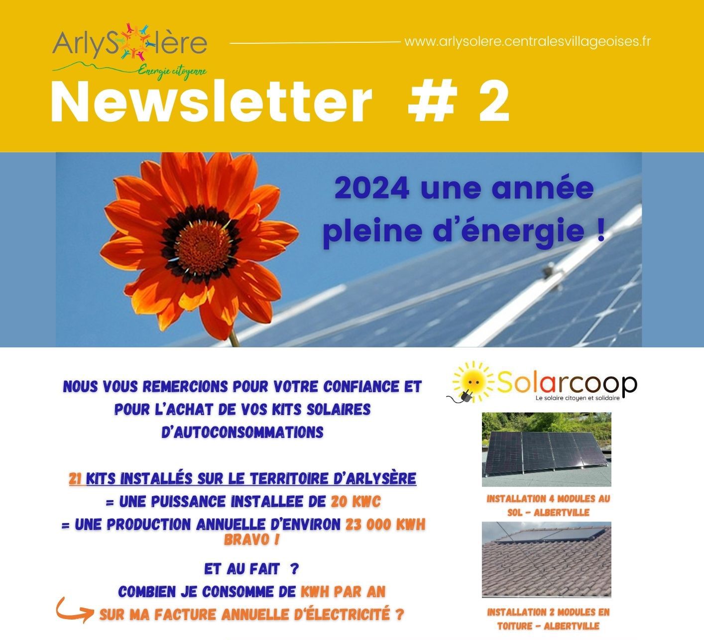 Newsletter n° 2 - merci